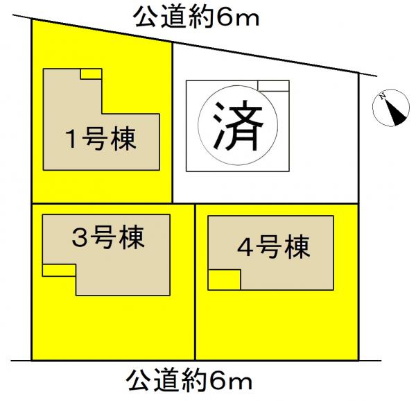 新築一戸建て 知多郡美浜町北方3丁目5 名鉄河和線河和駅 2080万円