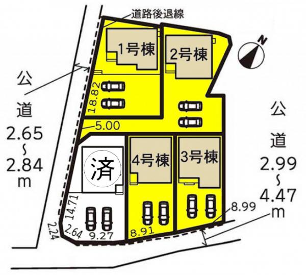 新築一戸建て 常滑市塩田町4丁目53-1 名鉄空港線りんくう常滑駅 2180万円