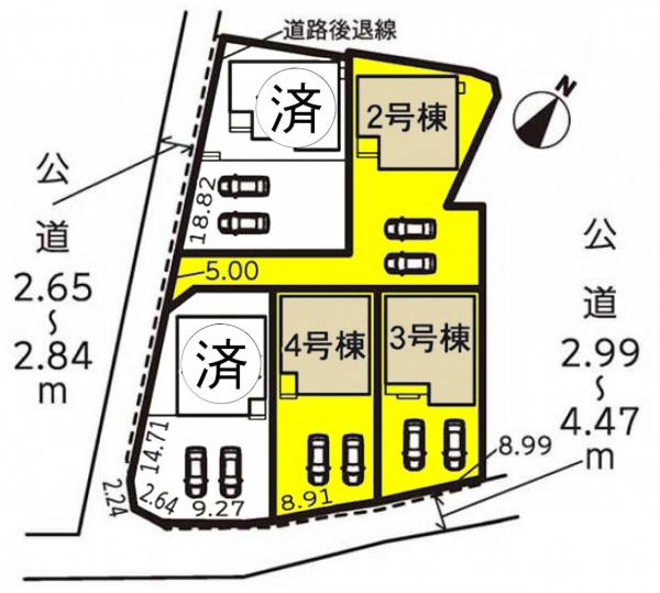 新築一戸建て 常滑市塩田町4丁目53-1 名鉄空港線りんくう常滑駅 1980万円