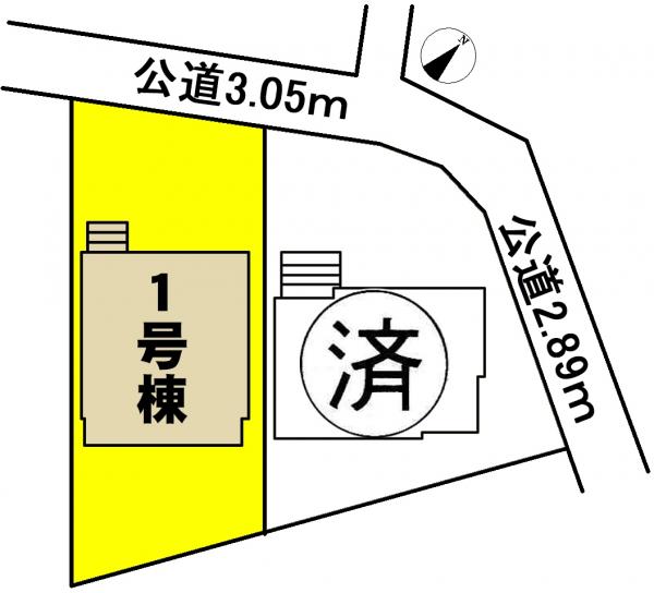新築一戸建て 西尾市十郎島町南屋敷 名鉄西尾線福地駅 2480万円