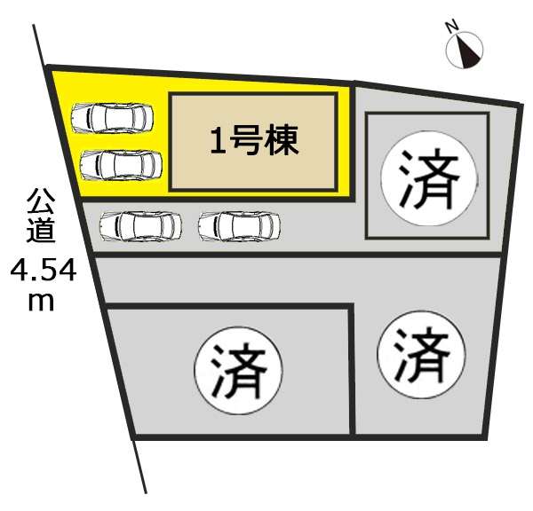 新築一戸建て 名古屋市千種区丸山町2丁目45、46 名古屋市東山線池下駅 5380万円