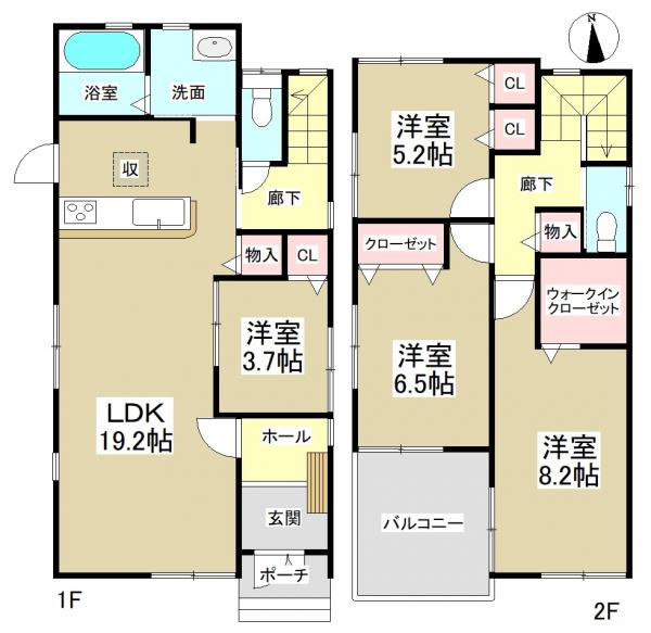 新築一戸建て 名古屋市中川区新家1丁目 関西本線春田駅 2980万円