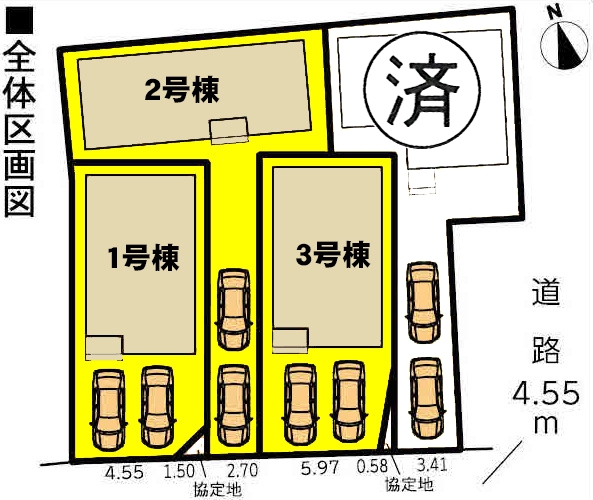 新築一戸建て 名古屋市中村区日比津町2丁目 名古屋市東山線本陣駅 3430万円