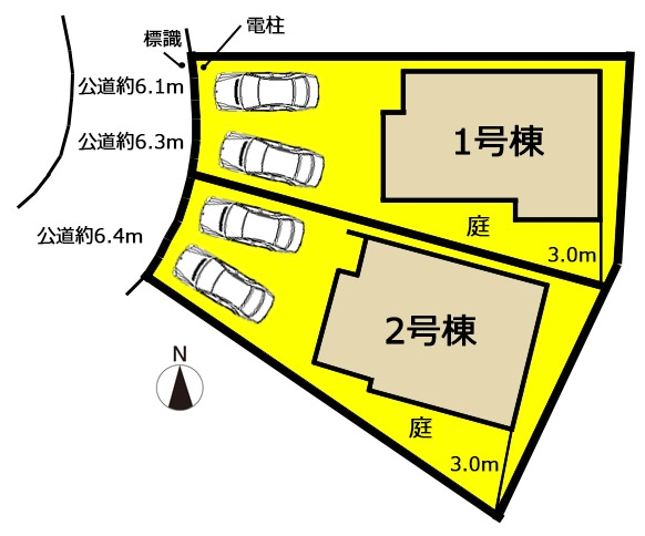 新築一戸建て 愛知郡東郷町大字春木字白土2番198 名古屋市鶴舞線赤池駅 3480万円