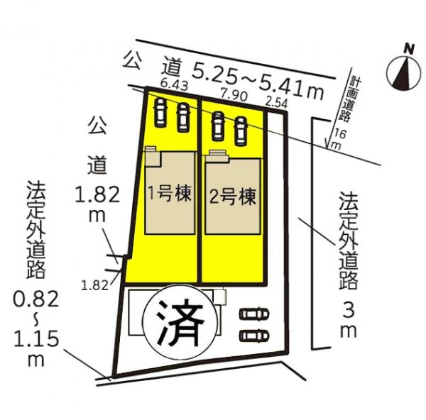 新築一戸建て 稲沢市附島町屋敷71 名鉄津島線木田駅 2480万円