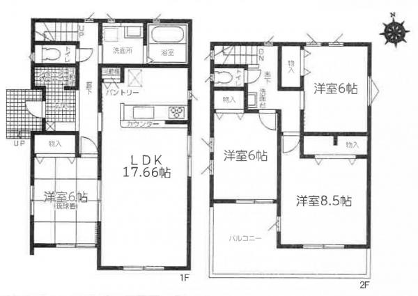 新築一戸建て 名古屋市港区大西2丁目 近鉄名古屋線戸田駅 3590万円
