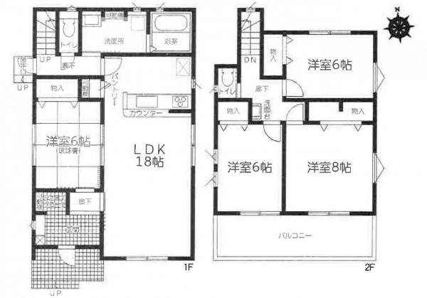 新築一戸建て 名古屋市港区大西2丁目 近鉄名古屋線戸田駅 3590万円