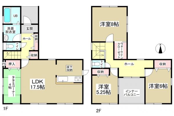 新築一戸建て 名古屋市中川区新家3丁目 関西本線蟹江駅 3280万円