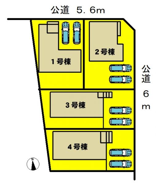 新築一戸建て 名古屋市中川区新家3丁目 関西本線蟹江駅 3280万円