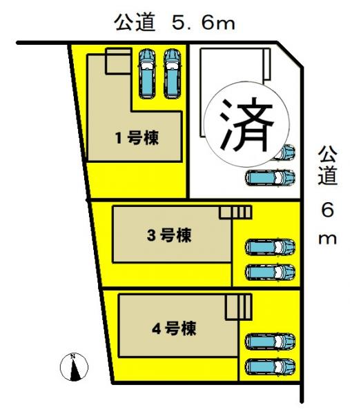 新築一戸建て 名古屋市中川区新家3丁目 関西本線蟹江駅 3380万円