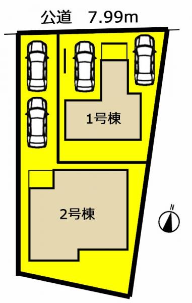 新築一戸建て 名古屋市北区杉村1丁目22番6 名鉄瀬戸線尼ヶ坂駅 3780万円