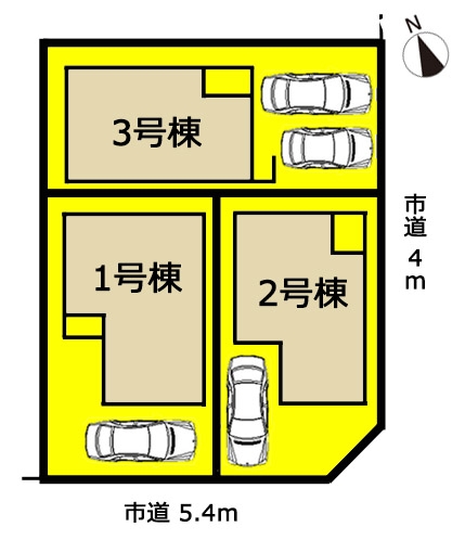 新築一戸建て 名古屋市千種区日岡町3丁目23番1 名古屋市東山線覚王山駅 4380万円
