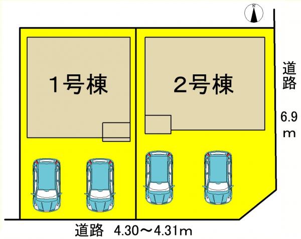 新築一戸建て 名古屋市中川区戸田ゆたか2丁目 近鉄名古屋線戸田駅 3030万円