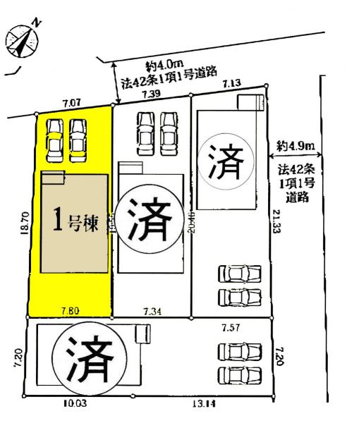 新築一戸建て 海部郡大治町大字鎌須賀字川畔 名古屋市東山線岩塚駅 2480万円