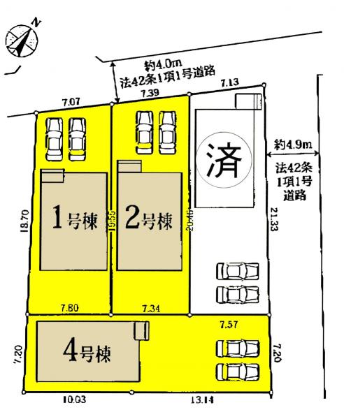 新築一戸建て 海部郡大治町大字鎌須賀字川畔 名古屋市東山線岩塚駅 2380万円