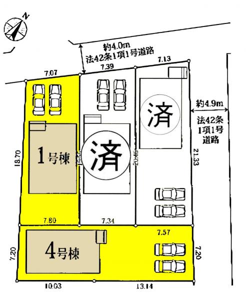 新築一戸建て 海部郡大治町大字鎌須賀字川畔 名古屋市東山線岩塚駅 2280万円