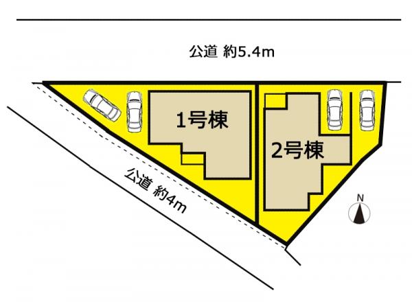新築一戸建て 長久手市岩作中縄手39-2 愛知高速東部丘陵線はなみずき通駅 3280万円