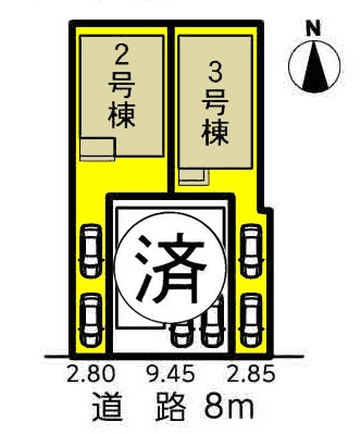 新築一戸建て 名古屋市中川区大当郎3丁目 近鉄名古屋線伏屋駅 2690万円