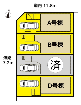 新築一戸建て 名古屋市瑞穂区田光町3丁目43 名古屋市桜通線瑞穂運動場西駅 4180万円