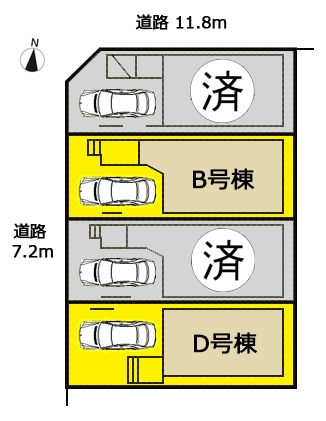 新築一戸建て 名古屋市瑞穂区田光町3丁目43 名古屋市桜通線瑞穂運動場西駅 3980万円