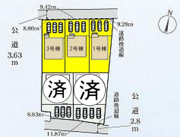 新築一戸建て 一宮市島村字上深田21 名鉄名古屋本線新木曽川駅 2230万円