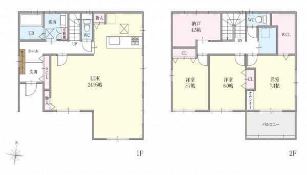 新築一戸建て 海部郡大治町大字長牧字浦畑 名鉄津島線甚目寺駅 3280万円