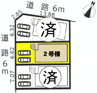 新築一戸建て 豊田市水源町3丁目 愛知環状鉄道三河豊田駅 2890万円
