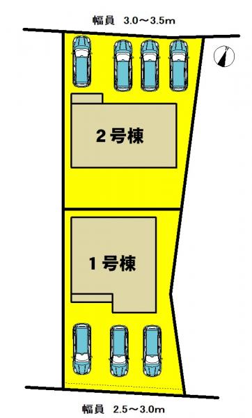 新築一戸建て 愛西市諸桑町郷城150番3、152、153 名鉄津島線津島駅 2180万円