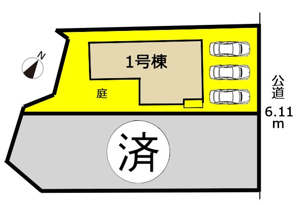 新築一戸建て 日進市東山3丁目1108番 名鉄豊田線日進駅 3990万円