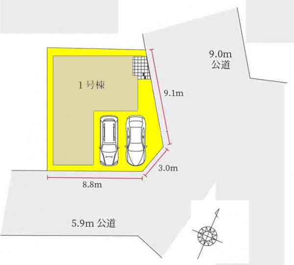 新築一戸建て 名古屋市港区大手町6丁目8番2 名古屋臨海高速鉄道稲永駅 3180万円
