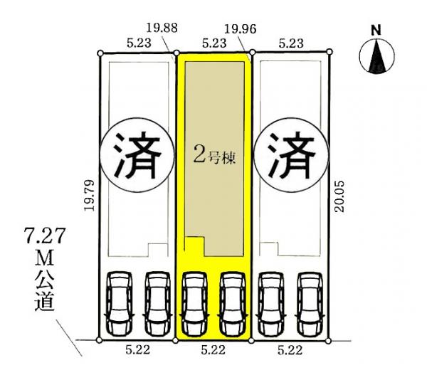 新築一戸建て 名古屋市中村区日ノ宮町3丁目 名古屋市東山線岩塚駅 4180万円