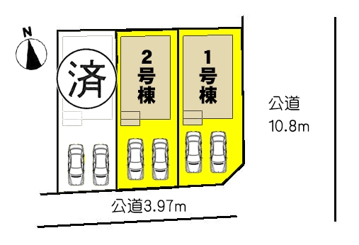新築一戸建て 各務原市蘇原柿沢町1丁目37-1 名鉄各務原線六軒駅 2680万円
