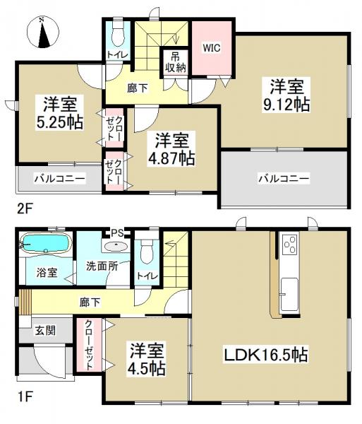 新築一戸建て 名古屋市港区中川本町4丁目 名古屋市名港線築地口駅 3290万円