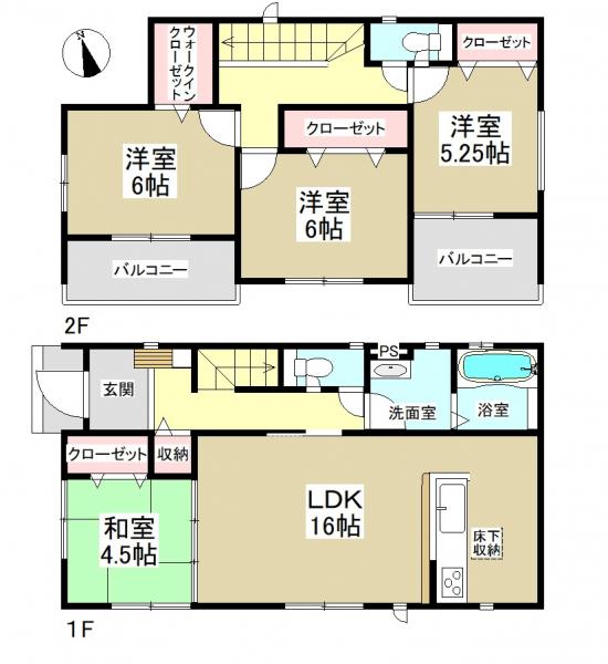 新築一戸建て 名古屋市港区東茶屋1丁目 名古屋臨海高速鉄道荒子川公園駅 3080万円