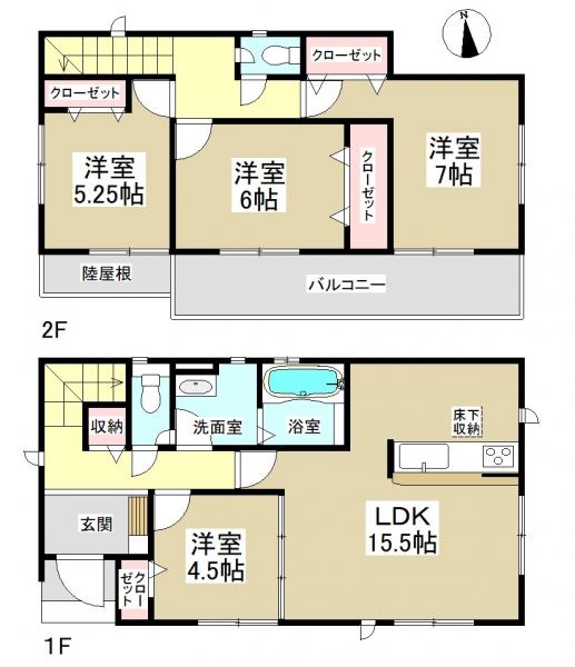 新築一戸建て 名古屋市港区東茶屋1丁目 名古屋臨海高速鉄道荒子川公園駅 2880万円