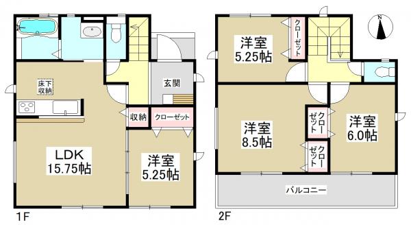 新築一戸建て 名古屋市港区宝神5丁目 名古屋臨海高速鉄道稲永駅 3298万円