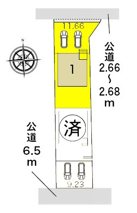 新築一戸建て 名古屋市中川区大当郎3丁目 近鉄名古屋線伏屋駅 3390万円