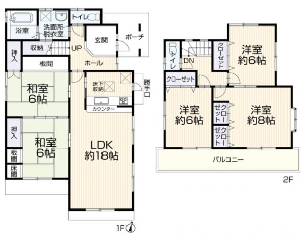 中古一戸建て 津島市中一色町弥六山 関西本線永和駅 1999万円