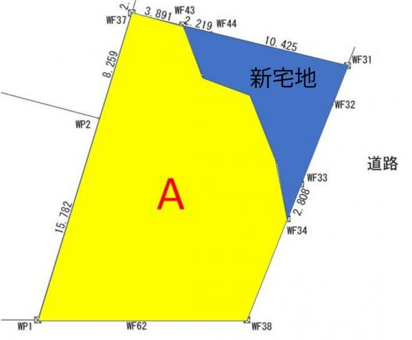 土地 西尾市上町猿ケ坂 名鉄西尾線西尾駅 2400万円