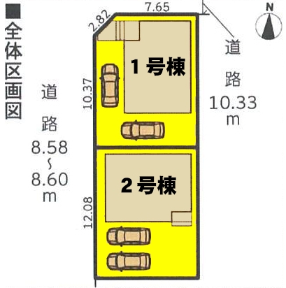 新築一戸建て 北名古屋市西之保深坪1 名鉄犬山線西春駅 3590万円