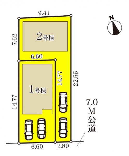 新築一戸建て 名古屋市中川区東中島町5丁目 名古屋臨海高速鉄道中島駅 3380万円
