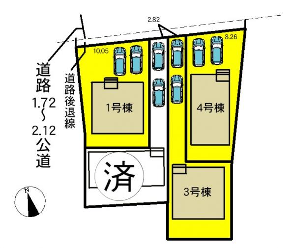新築一戸建て 名古屋市中川区戸田3丁目 近鉄名古屋線戸田駅 2990万円