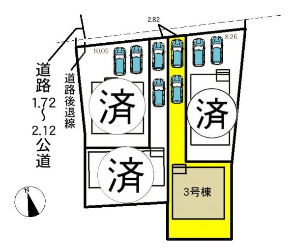 新築一戸建て 名古屋市中川区戸田3丁目 近鉄名古屋線戸田駅 2790万円