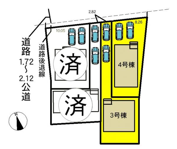 新築一戸建て 名古屋市中川区戸田3丁目 近鉄名古屋線戸田駅 2890万円