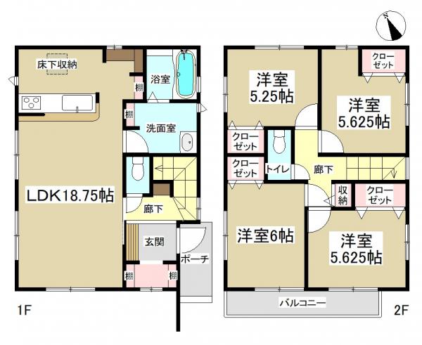 新築一戸建て 津島市常盤町4丁目8番18 名鉄尾西線日比野駅 2390万円