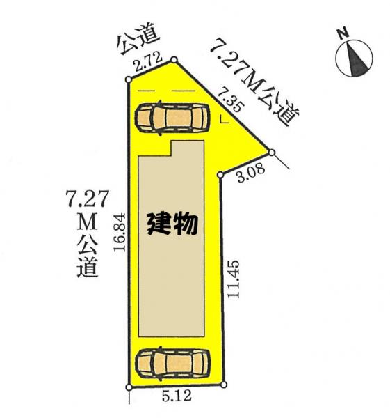 新築一戸建て 名古屋市中村区城屋敷町4丁目 名古屋市東山線中村公園駅 3380万円