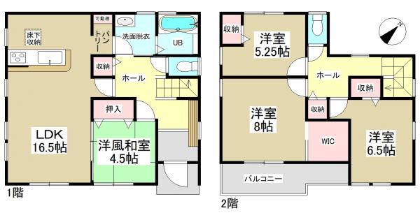 新築一戸建て 半田市新居町1丁目56番地 JR武豊線亀崎駅 2780万円