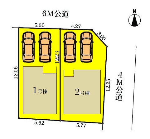 新築一戸建て 名古屋市中川区西日置2丁目 名鉄名古屋本線山王駅 3780万円