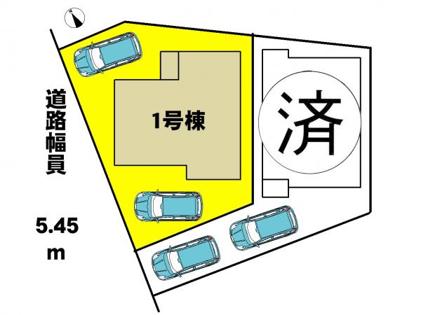 新築一戸建て 名古屋市中川区牛立町5丁目 名古屋市名港線日比野駅 3590万円