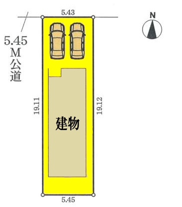 新築一戸建て 名古屋市中川区馬手町2丁目96番 名古屋臨海高速鉄道南荒子駅 3780万円